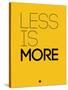 Less Is More Yellow-NaxArt-Stretched Canvas