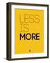 Less Is More Yellow-NaxArt-Framed Art Print
