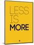 Less Is More Yellow-NaxArt-Mounted Art Print