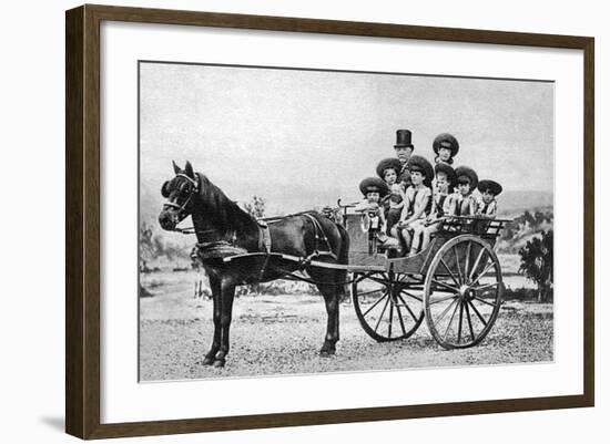 Lesseps and Family-null-Framed Photographic Print