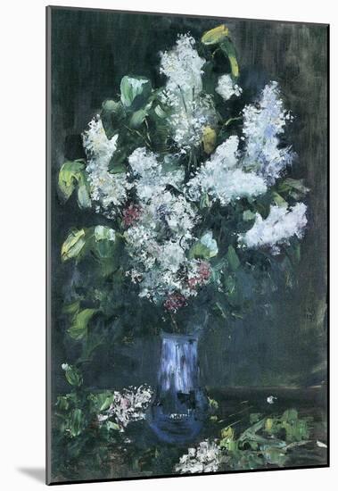 Lesser Ury Lilacs Art Print Poster-null-Mounted Poster