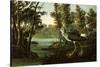 Lesser Yellowlegs-John James Audubon-Stretched Canvas