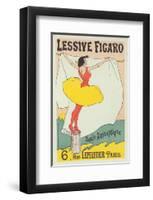 Lessive Figaro Seule Antiseptique-Leo Gausson-Framed Art Print