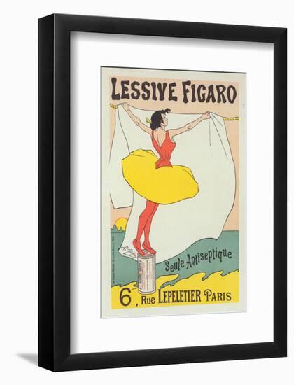 Lessive Figaro Seule Antiseptique-Leo Gausson-Framed Art Print