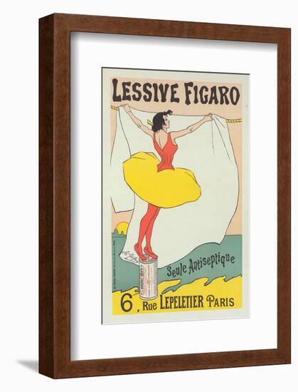 Lessive Figaro Seule Antiseptique-Leo Gausson-Framed Art Print