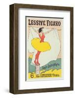 Lessive Figaro Seule Antiseptique-Leo Gausson-Framed Art Print