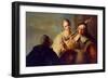 Lesson in Astronomy, 1750S-Giuseppe Angeli-Framed Giclee Print