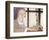 Lesson Time-Frederick Cayley Robinson-Framed Giclee Print