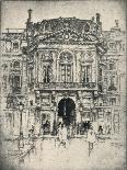 Rue De Lécole-Polytechnique, 1915-Lester George Hornby-Framed Giclee Print