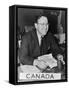 Lester Pearson, Canada's Delegate to the General Assembly of the United Nations, 1947-null-Framed Stretched Canvas