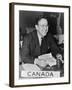 Lester Pearson, Canada's Delegate to the General Assembly of the United Nations, 1947-null-Framed Photo