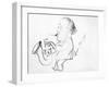 Lester Young (1909-1959)-Alfred Bendiner-Framed Giclee Print