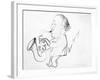 Lester Young (1909-1959)-Alfred Bendiner-Framed Giclee Print