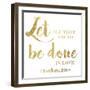 Let All-Taylor Greene-Framed Art Print