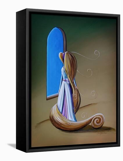 Let Down Your Hair-Cindy Thornton-Framed Stretched Canvas