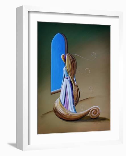 Let Down Your Hair-Cindy Thornton-Framed Art Print