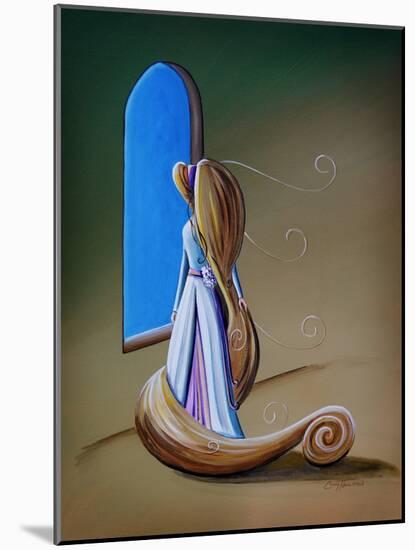 Let Down Your Hair-Cindy Thornton-Mounted Art Print