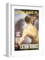 Let'em Have It-Bernard Perlin-Framed Art Print