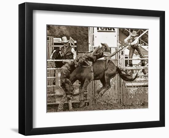 Let er Rip-Barry Hart-Framed Art Print