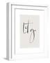 Let Go-Beth Cai-Framed Giclee Print