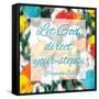 Let God-Jace Grey-Framed Stretched Canvas