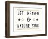 Let Heaven - Luxe-Kristine Hegre-Framed Art Print