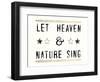 Let Heaven - Luxe-Kristine Hegre-Framed Art Print