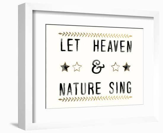 Let Heaven - Luxe-Kristine Hegre-Framed Art Print