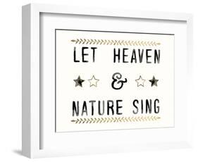 Let Heaven - Luxe-Kristine Hegre-Framed Art Print