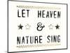 Let Heaven - Luxe-Kristine Hegre-Mounted Art Print