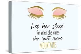 Let her Sleep-Kimberly Allen-Stretched Canvas