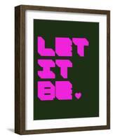 Let it Be 2-NaxArt-Framed Art Print