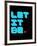 Let it Be 3-NaxArt-Framed Art Print