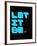 Let it Be 3-NaxArt-Framed Art Print