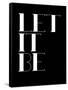 Let it Be Black-NaxArt-Framed Stretched Canvas