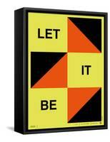 Let It Be Poster-NaxArt-Framed Stretched Canvas