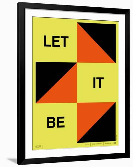 Let It Be Poster-NaxArt-Framed Premium Giclee Print