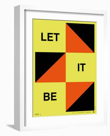 Let It Be Poster-NaxArt-Framed Art Print