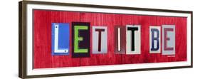 Let It Be-Design Turnpike-Framed Giclee Print