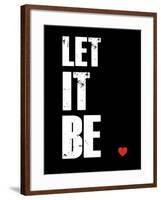 Let it Be-NaxArt-Framed Art Print