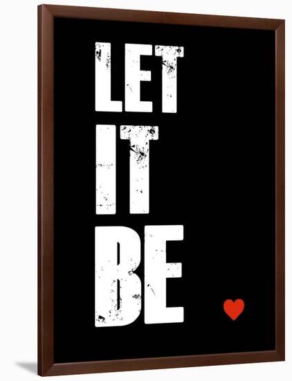 Let it Be-NaxArt-Framed Art Print