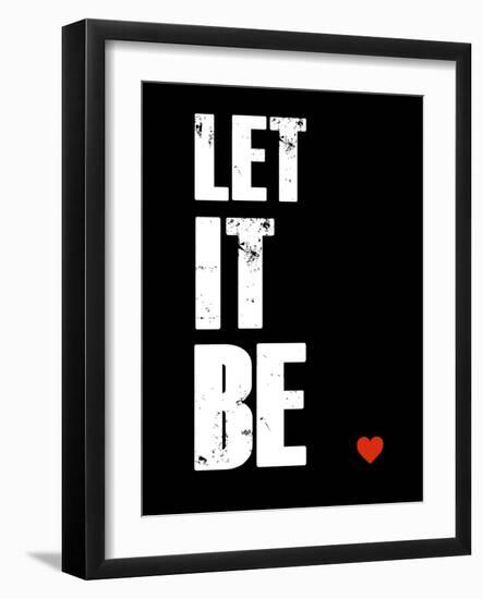 Let it Be-NaxArt-Framed Art Print