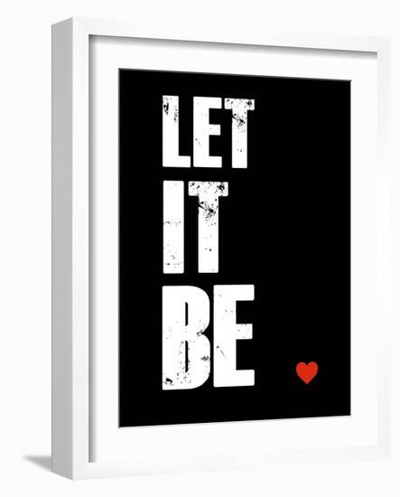 Let it Be-NaxArt-Framed Art Print