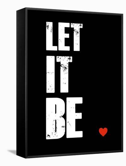 Let it Be-NaxArt-Framed Stretched Canvas