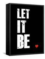 Let it Be-NaxArt-Framed Stretched Canvas