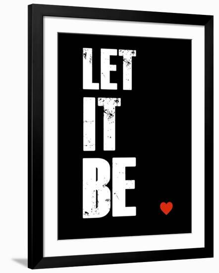 Let it Be-NaxArt-Framed Art Print