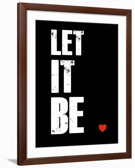Let it Be-NaxArt-Framed Art Print
