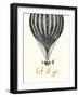 Let It Go Vintage Balloon-Bella Dos Santos-Framed Art Print