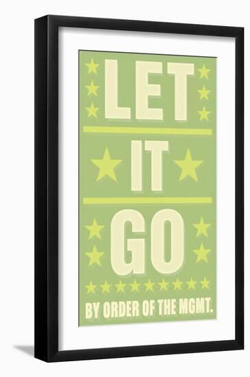 Let it Go-John Golden-Framed Art Print