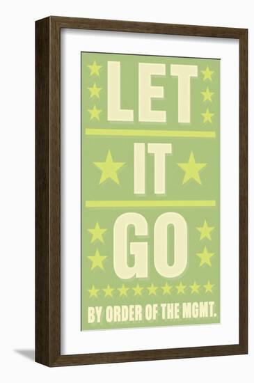 Let it Go-John Golden-Framed Art Print